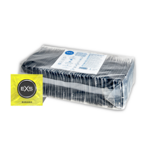 EXS Bananen Smaak Condooms Maat54Mm Flared Tip 100 Stuks