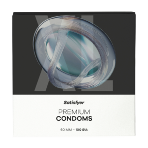Satisfyer Latex Condooms XL 60 Mm 100 Stuks Comfort Veilig