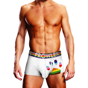Prowler Trunk M Wit ProgressPride Pootafdruk Sexy