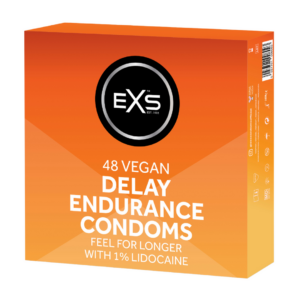 Exs Endurance Condooms 53Mm Lidocaine Gel 48 Stuks