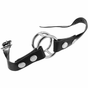 Controle Ring Gag Dubbele Ringen Comfortabele Mondopening