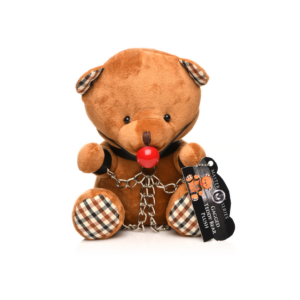 Bondage Beer Knuffelpop PU Leer Stalen Details Cadeau