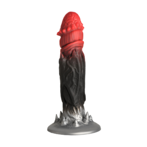 Siliconen Dildo Count Cockula 229 Cm Rood Zwart
