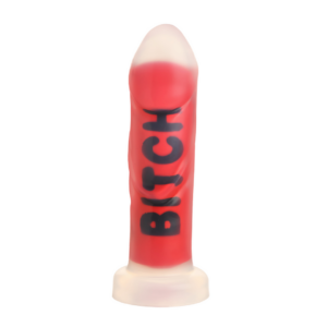 Siliconen Dildo Rood 18 5 Cm Premium Bitch Duurzaam