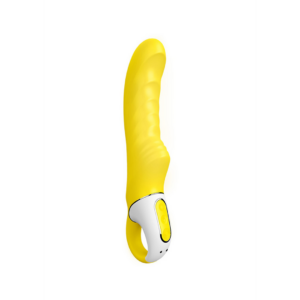 Gele Vibrator Krachtige Vibraties Sensuele Structuur