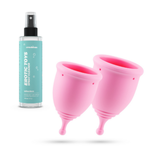 Menstruatiecup Medische Siliconen Roze S L Crushious