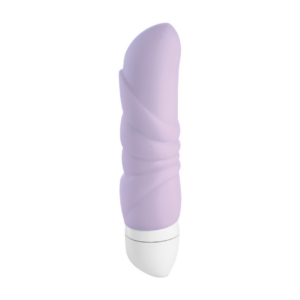 Fun Factory Compact Reisvibrator Lila Siliconen Ribbels