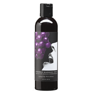 Eetbare Massageolie Hennepzaad Arganolie Earthly 237ml