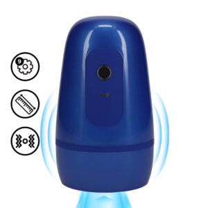 Vibrobator Orale Masturbator Zuigfunctie Vibratie Blauw