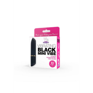 Lippenstift Vibrator Oplaadbaar Black Mini Vibe 10 Standen