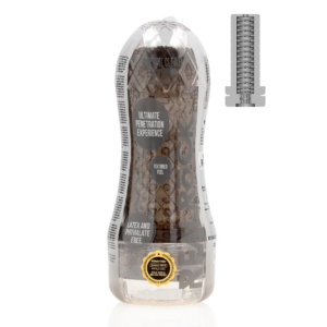 Easy Rider Masturbator Zwart Geribbelde Tpe Textuur Compact