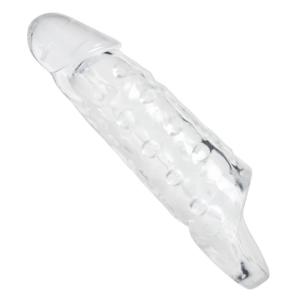 Transparante Penis Sleeve Extra Lengte Comfort