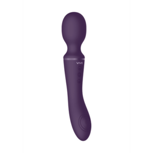 Vive Dual Motor Wand Vibrator Paars Oplaadbaar Waterdicht