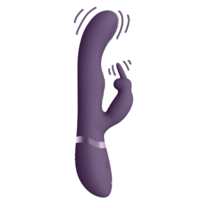 Vive Luxe G Spot Vibrator Paars 3 Motoren Pulsatiefunctie