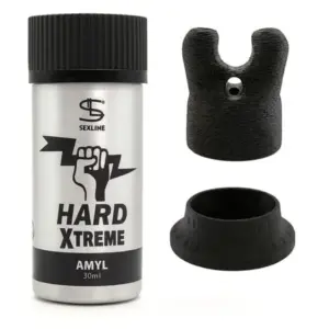 Hard Xtrem Amyl 30ml With Double Sniffer & No Flip Holder