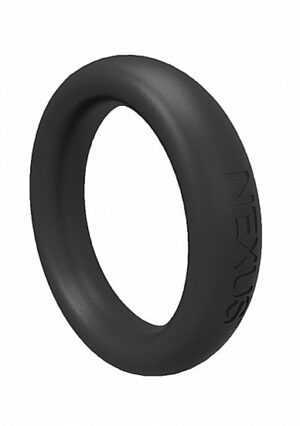 ENDURO Silicone Cock Ring - Black - Afbeelding 1