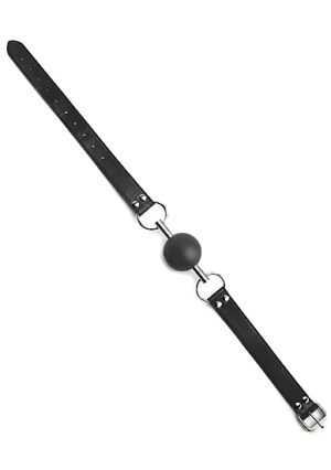 Solid Ball Gag - Black - Afbeelding 2