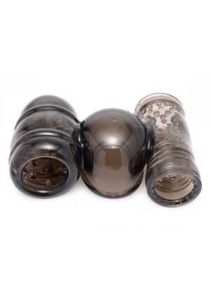 Master Series - Thunder Stroke 2 in 1 Wand Attachment - Blac - Afbeelding 1