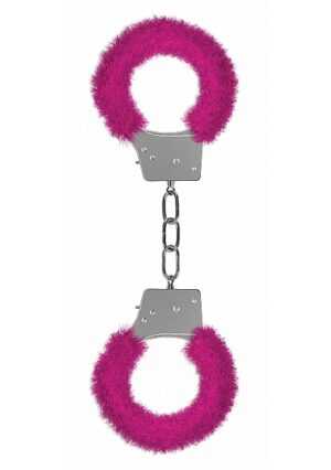 Beginner's Handcuffs Pink Furry (61gram) - Afbeelding 1