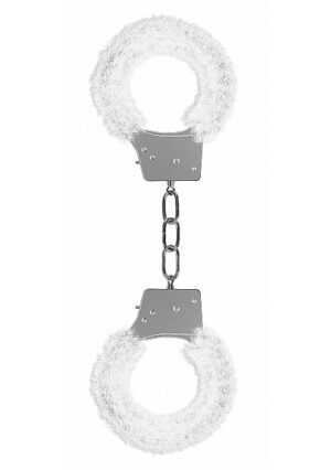 Beginner's Handcuffs White Furry (61gram) - Afbeelding 1