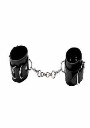 Leather Cuffs Black - Afbeelding 3