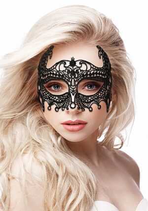 Ouch! - Empress Black Lace Mask  - Black - Afbeelding 1