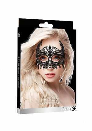 Ouch! - Empress Black Lace Mask  - Black - Afbeelding 2