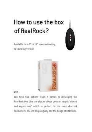 Vibrating Realistic Cock - 8" - Skin - Afbeelding 3