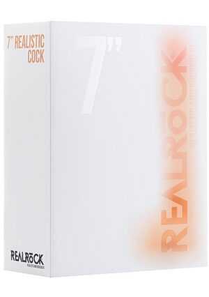 Realistic Cock - 7" - With Scrotum - Skin - Afbeelding 2