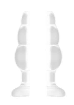 Sono - No.51 - Large Hollow Tunnel Butt Plug - 5 Inch - Tran - Afbeelding 2