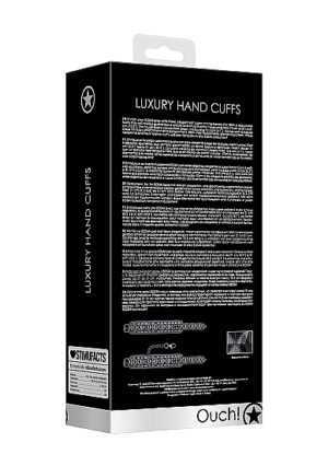 Luxury Hand Cuffs - Black - Afbeelding 4