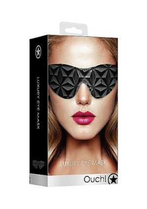 Luxury Eye Mask - Black - Afbeelding 3