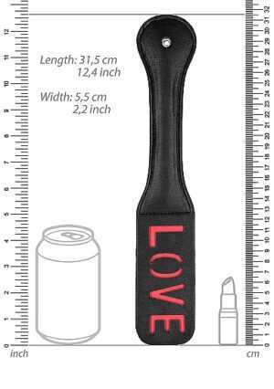 Ouch! Paddle - LOVE - Black - Afbeelding 2
