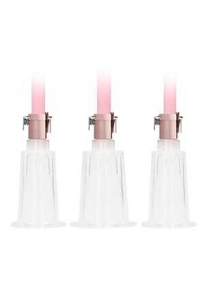 Clitoral & Nipple Pump Set Large - Rose Gold - Afbeelding 8
