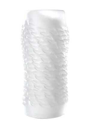 OptiMALE - Reversible ULTRASKYN Stroker - Link - White - Afbeelding 1