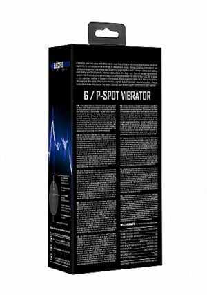 Remote Controlled E-Stim & Vibrating G/P-Spot Vibrator - Black - Afbeelding 3