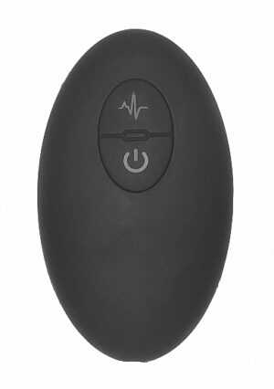 Remote Controlled E-Stim & Vibrating G/P-Spot Vibrator - Black - Afbeelding 8