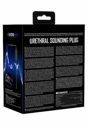 E-Stimulation Vibrating Urethral Sounding Plug - Black - Afbeelding 3