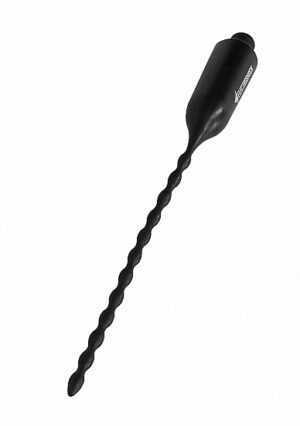 E-Stimulation Vibrating Urethral Sounding Plug - Black - Afbeelding 6