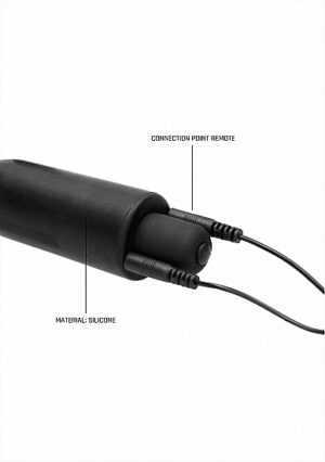 E-Stimulation Vibrating Urethral Sounding Plug - Black - Afbeelding 7
