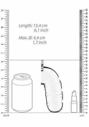 Model 17 - Chastity - 5.5" - Cage with Silicone Urethal Sounding - Afbeelding 3