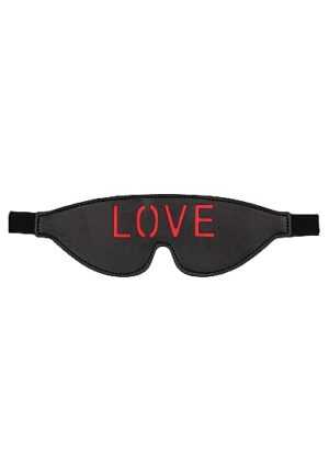Ouch! Blindfold - LOVE - Black - Afbeelding 3