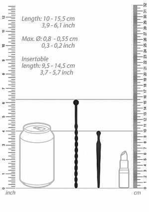 Beginners Silicone Plug Set - Black - Afbeelding 4