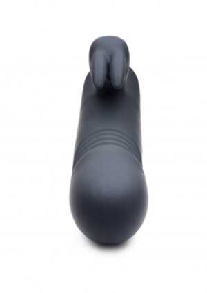 Royal Rabbits Bunny Thrust 10X Thrusting Rabbit Vibrator - Black - Afbeelding 7