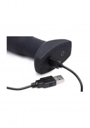 10X Inflatable + Vibrating Missile Silicone Anal Plug - Afbeelding 10