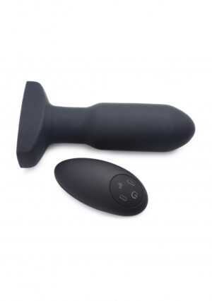 10X Inflatable + Vibrating Missile Silicone Anal Plug - Afbeelding 3