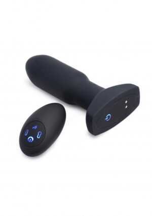 10X Inflatable + Vibrating Missile Silicone Anal Plug - Afbeelding 9