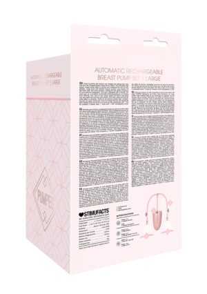 Automatic Rechargeable Breast Pump Set - Large - Pink - Afbeelding 3