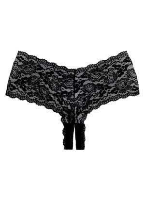 Adore Candy Apple Panty - Black - O/S - Afbeelding 3