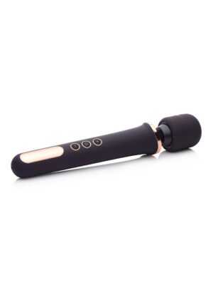 Scepter 50X Silicone Wand Massager - Black/Gold - Afbeelding 1